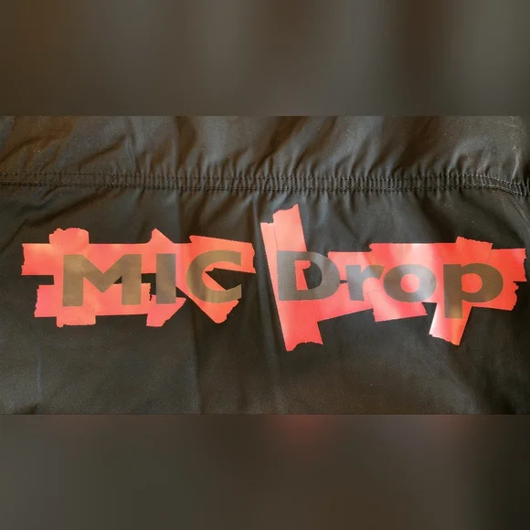 Authentic BTS Mic Drop Bomber Jacket Medium - Picture 11 of 13